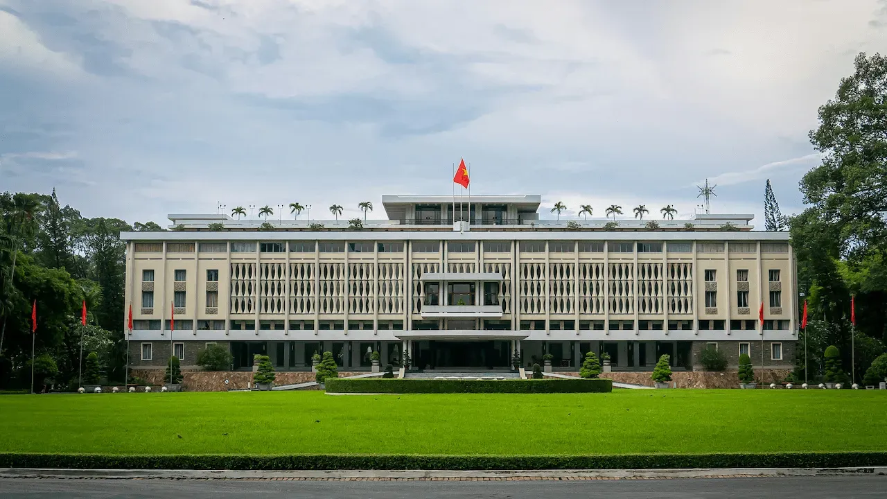 Independence Palace (Dinh Độc Lập), also known as Reunification Palace.