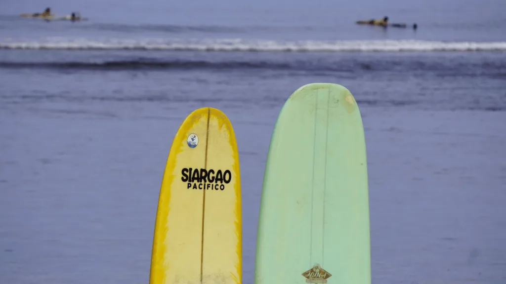 Siargao, Philippines, a paradise for surfers.