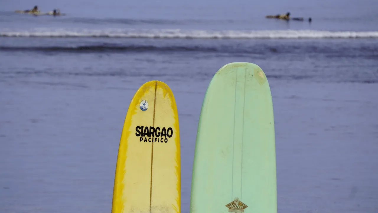Siargao, Philippines, a paradise for surfers.
