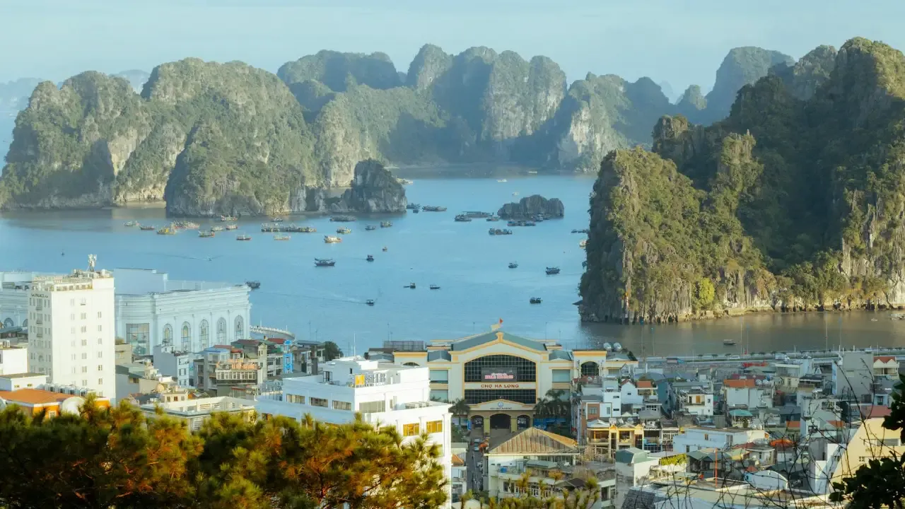 scenic view of ha long bay