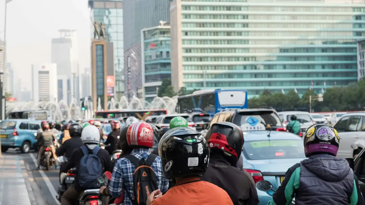 jakarta traffic jam