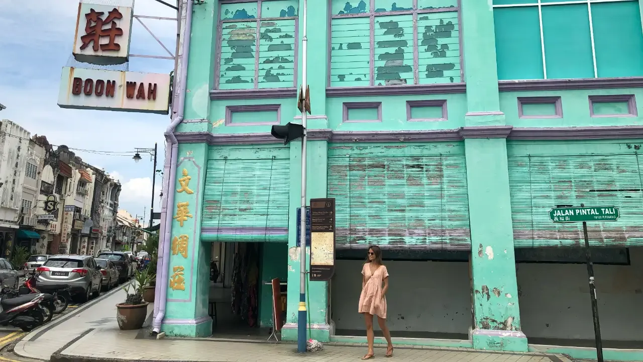 Chinese shophouse in Penang